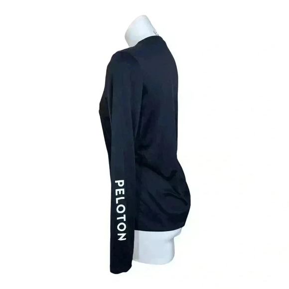 Peloton long sleeve black shirt size small - Picture 3 of 4